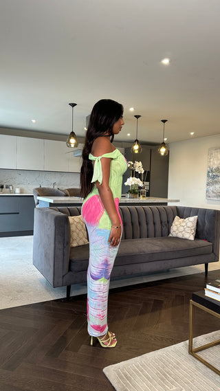 JENEL BUTTERFLY DRESS