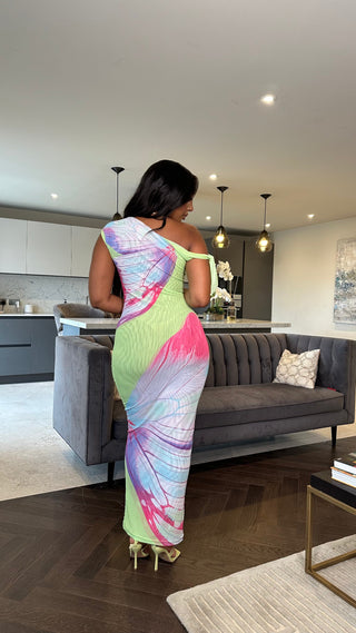 JENEL BUTTERFLY DRESS