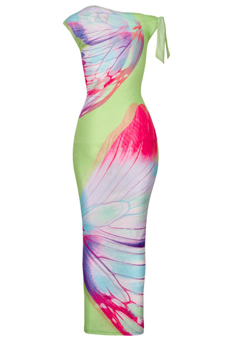 JENEL BUTTERFLY DRESS